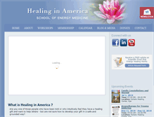 Tablet Screenshot of healinginamerica.org